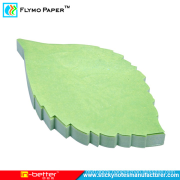 Self Adhesive Kids Leaf Shaped Note Paper